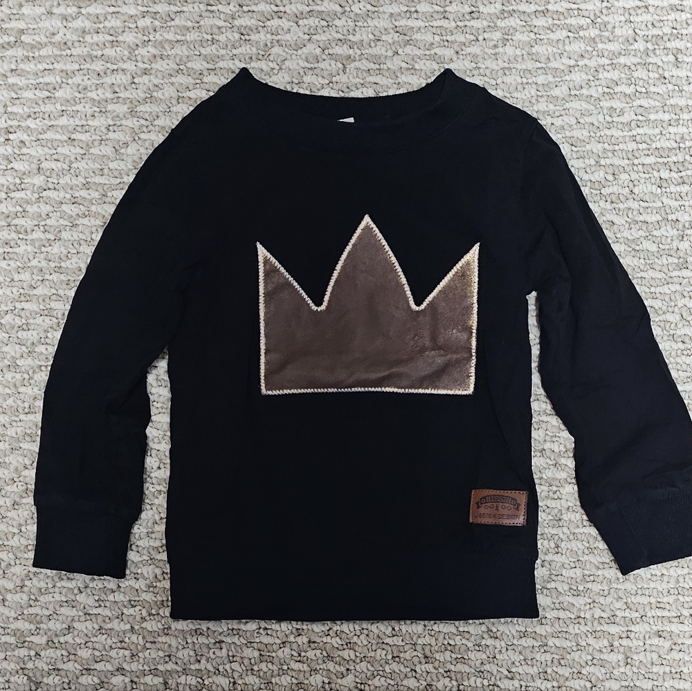 Boys 3t/4t crown sweater